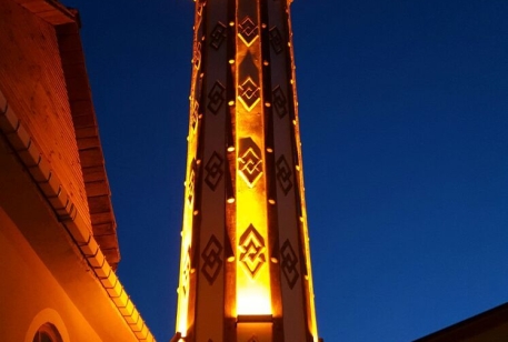 Köy Camimizin Minaresi tamamlandı